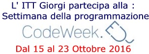 Codeweek - La settimana della programmazione